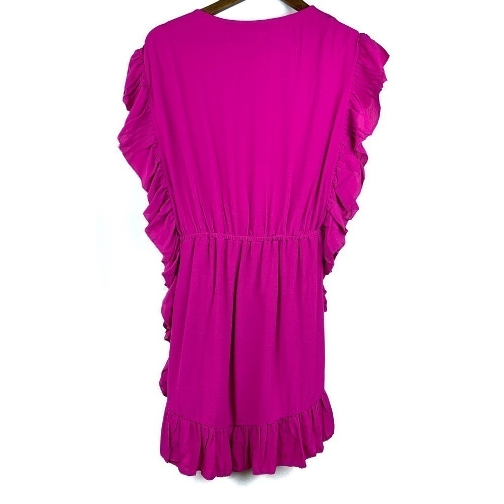 IRO lace and ruffle Zestful mini dress - Picture 4 of 6